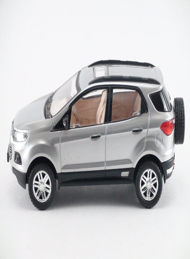 Centy Toys Indian & Model of Ecosport -Kidsshub 154/60/60 mm. in L/B/H, Weight 135 GMS Silver - Image 3